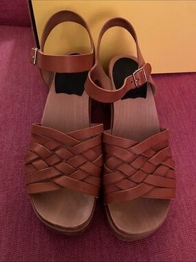 Swedish Hasbeens clog sandals